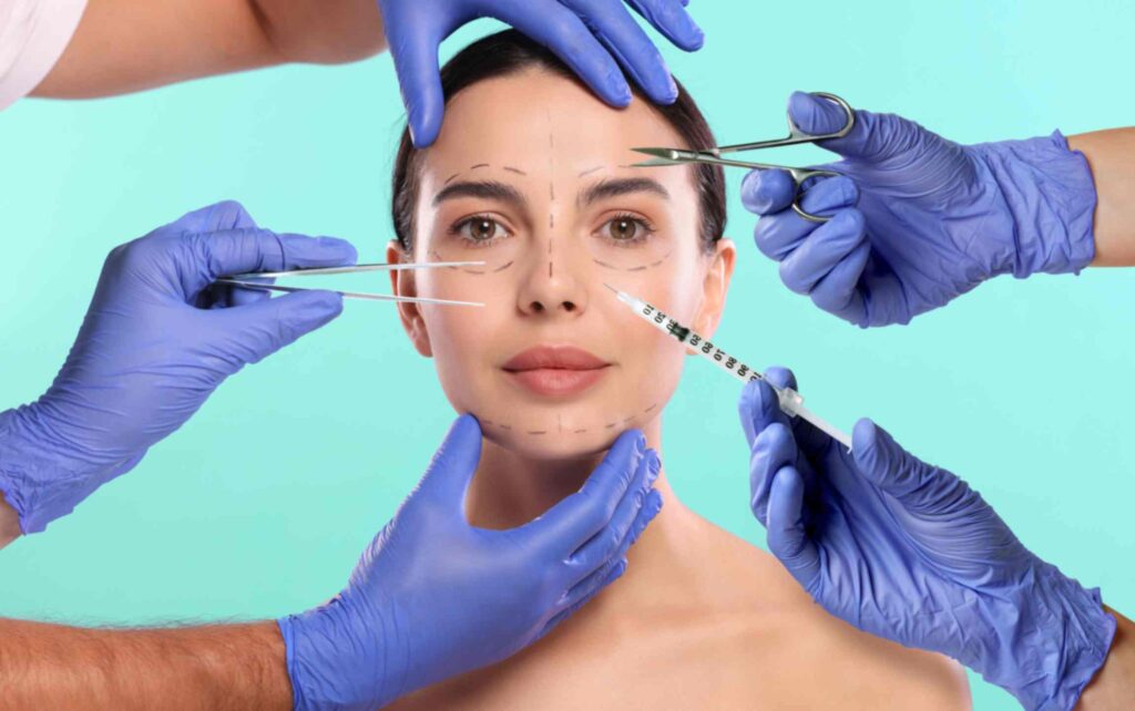 woman-receiving-multiple-anti-wrinkle-treatments